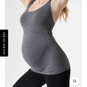 Blanqi Maternity Support Crossback Tank